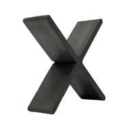 Bauhandel24 cruces para juntas 3 mm 100 unidades espaciador 15 mm altura pieza en T cruces de juntas placas de terraza pavimento losas exterior jardín balcón piedra hormigón colocación precisa