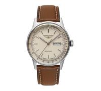 Bauhaus Aviation Reloj para Hombre Analógico de Automático con Brazalete de Piel de Vaca 2366-5