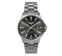 Bauhaus Aviation Reloj para Hombre Analógico de Automático con Brazalete de Titanio 2864M-4