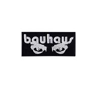 Bauhaus Dark Wave Rock Band Gothic parche patch bordado con logotipo para planchar de hierro en apliques