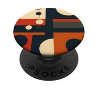 Bauhaus Geométrico Abstracto Formas Moderno Arte Minimalista PopSockets PopGrip Adhesivo