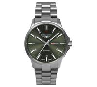 Bauhaus Reloj Automático De Titanio Para Aviación Con Fecha Y Día (42 2866M4