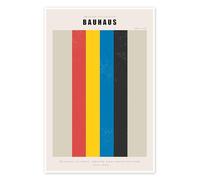 Bauhaus School of Arts Póster 20 x 30 cm Colorido Cuadros Decoración para la pared