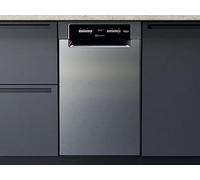 Bauknecht BSUO 3O23 PF X lavavajilla Independiente 10 cubiertos Lavavajillas (Independiente, Acero inoxidable, Estrecho (45 cm), Negro, Acero inoxidable, Botones, 1,3 m)