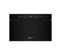 Bauknecht Microondas BMN14BK Grill/22 l de espacio para horno/combinación de microondas de 750 vatios y parrilla de cuarzo de 700 vatios/función de arranque rápido (apid start) / función crujiente