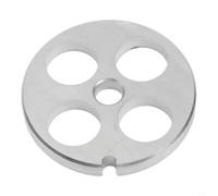 Bauknecht - Placa de acero inoxidable para molino de carne n.º 5, disco perforado de 5,35 cm para carne, pescado, verduras, para fácil limpieza, pieza de repuesto (16 mm)