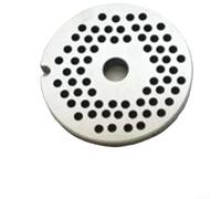 Bauknecht - Placa de acero inoxidable para molino de carne n.º 5, disco perforado de 5,35 cm para carne, pescado, verduras, para fácil limpieza, pieza de repuesto (3 mm)