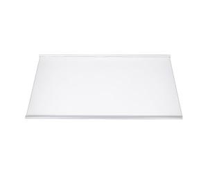 Bauknecht Whirlpool 480132101134 - Bandeja de cristal para frigorífico, congelador, congelador, también Ignis, Philips, Ikea, Privileg Quelle (495 x 317 x 13 mm)