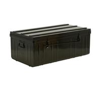 Baúl Almacenaje Metálico, 900×500×370 mm, Transporte Herramientas, Acero 5/10 mm, Ignífugo M1, Antracita