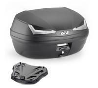 Baúl Bauletto Givi E455NT Negro 45L + Placa Honda Forza 350 2023-2026