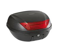 BAÚL BAULITO UNIVERSAL PARA MOTO MOTOR MALETA SCOOTER CON PLACA Y TORNILLOS 52L