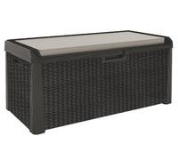 Maletero Jardín XL 560L Santorini Toomax Resina Almohada L147xP72xH65cm