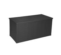 Baúl de almacenaje para jardín con gran capacidad con sistema de cierre 155x66x80 cm. (750 litros)