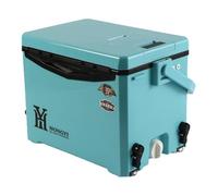 Baúl de Hielo Ligero Aislado de Lado Duro, portátil para Bebidas, de Almacenamiento de Viaje al Aire Libre, Picnic, Barbacoa con asa de fácil Transporte a Prueba de Fugas