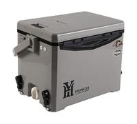 Baúl de Hielo Ligero Aislado de Lado Duro, portátil para Bebidas, de Almacenamiento de Viaje al Aire Libre, Picnic, Barbacoa con asa de fácil Transporte a Prueba de Fugas