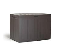 Baul de jardin 190 litros prosperplast boardebox de plastico en color ocre oscuro 78 x 43,3 x 55 cm