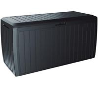 Baul de jardin 290 litros prosperplast boxe board de plastico en color antracita 116,6 x 47 x 59,5 cm