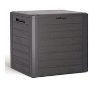 Baúl de jardín WOODEBOX 140L., dimensiones (mm) 585x460x550, color Ocre oscuro