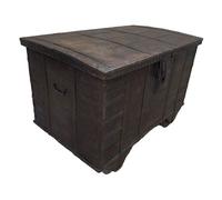 Baúl de madera artesanal 120x72x82h cm