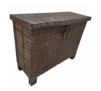 Baúl de madera artesanal 139x44x94h cm