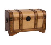 Baúl de madera marrón60x33x36.5
