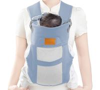 Baúl - delantero transpirable | Correa para el bebé con manos libres, ergonómica, transpirable, horizontal, bolsa de apoyo para paseos por la naturaleza, perros caminando, viajes