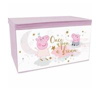 Baúl fun house peppa pig rojo polipropileno 55,5 x 34,5 x 34 cm