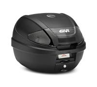 Baúl Givi E300NT2B TECH 30 Ltr. MONOLOCK® Negro Kit De Montaje Universal Incl. Negro