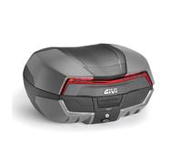 Baúl GiVi Maxia 5 V58 Monokey® negro con reflectores rojos 58 l