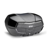 Baúl GiVi Maxia 5 V58 Monokey® negro con reflectores transparentes 58 l