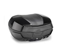 Baúl GiVi Maxia 5 V58 Total Black negro con reflector ahumado negras