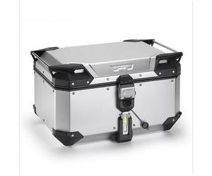 Baúl Givi Trekker Outback Aluminio Anodizado 58L OBKEV58AA