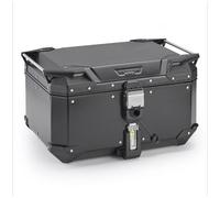 Bolso superior MONOKEY®Givi Trekker Outback EVO Black con caja de aluminio