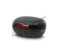 SHAD D0B46200 Baúl Moto SH46, Negro, 84