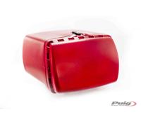 Baúl reparto Puig Maxi Box de 90 L con cerradura Rojo