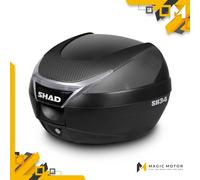 Baúl SHAD SH 34 L aspecto carbono 34 L Negro D0B34106