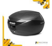 Baúl SHAD SH 39 L aspecto carbono 39 L Negro D0B39106