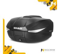 Baúl SHAD SH Aspecto de carbono expandible 58X 58 L Negro D0B58206
