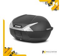 Baúl SHAD SH Reflector blanco 47 L. 47 L Blanco D0B47106