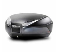 SHAD BAUL SH48 GRIS OSCURO/NEGRO Topcase, negro-gris