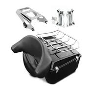 Baul Top Case King para Harley Road Glide Custom 10-13 kit de montaje soporte
