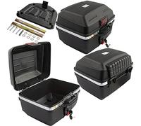 Baul Topcase Maletero Moto Scooter Desenganche Rápido Reflectores Universal 29LT