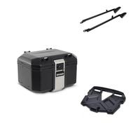 Baul Tr48 Black + Parrilla Terra Plástic Compatible con Bandit Gsf600 2000-2005 Bandit 1200 N/S 2001-2004 KIT-567656