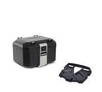 Baul Tr48 Black + Parrilla Terra Plástic Compatible con Mt09 SP 2021-2023 Mt09 2021-2023 KIT-567885