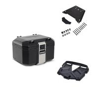 Baul Tr48 Black + Parrilla Terra Plástic Compatible con R1250rt 2019-2026 R1200rt 2014-2018 KIT-567740