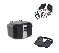 Baul Tr48 Black + Parrilla Terra Plástic KIT-565813
