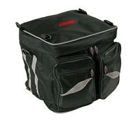 Bauletto Borsa Trasera Moto LAMPA 28L Universal Negro Con Bolsillos