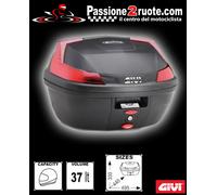 Bauletto Givi b37 N Honda Sh Modo 125 2013 Completo Abrazadera Y Placa 37lt