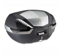 BAULETTO GIVI V47N TECH Para Yamaha MT 09 Tracer 2015 Negro-Gris 47 L