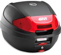 Givi Baúl E300N2 Monolock con cierre y placa Negro Mate Carga máx. 3 kg